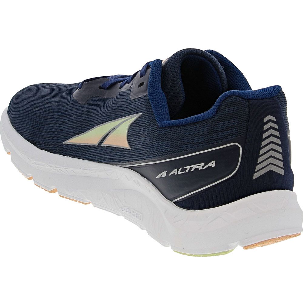 Altra Rivera Running Shoes - Womens Navy Back View