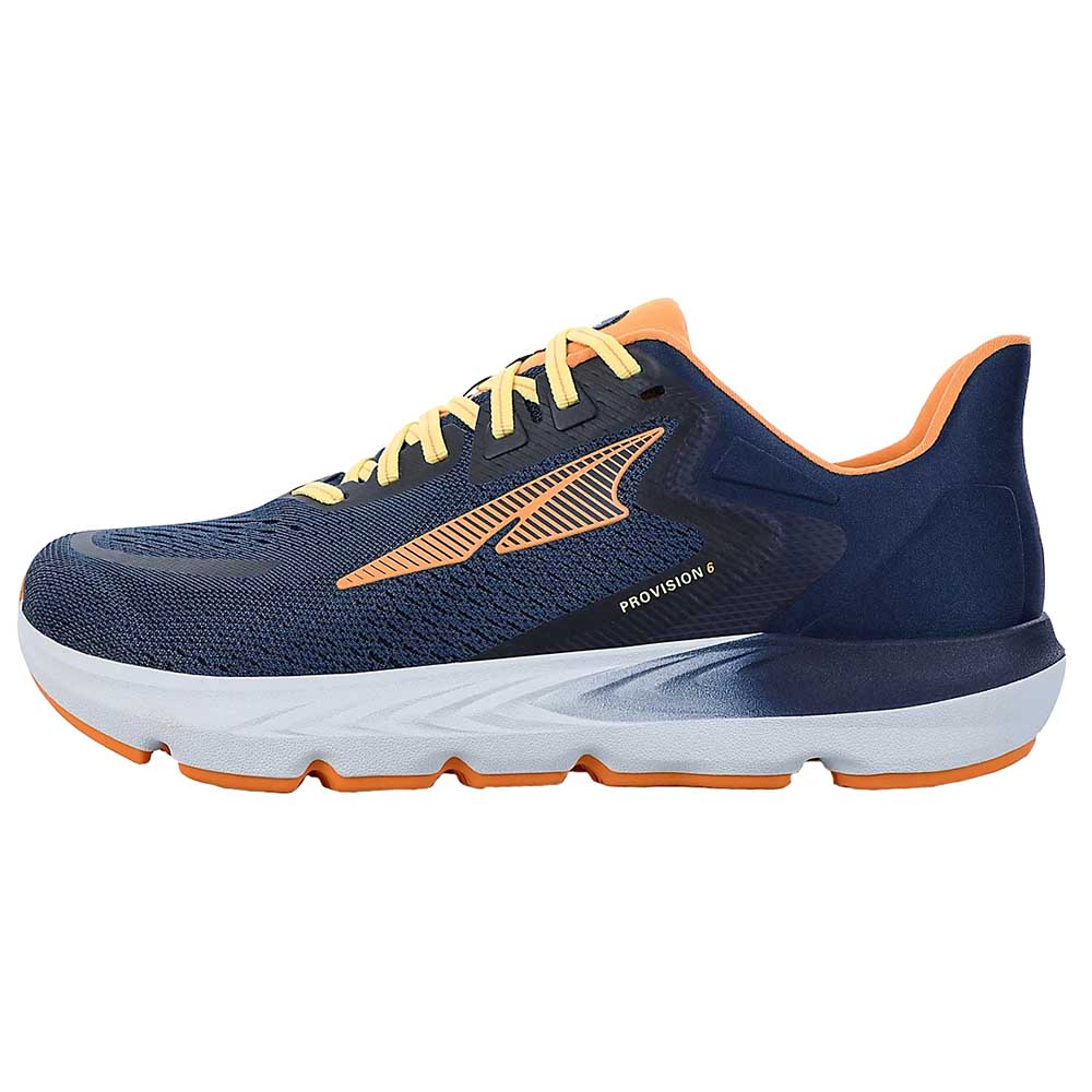 Altra Provision 6 Running Shoes - Mens Navy Back View