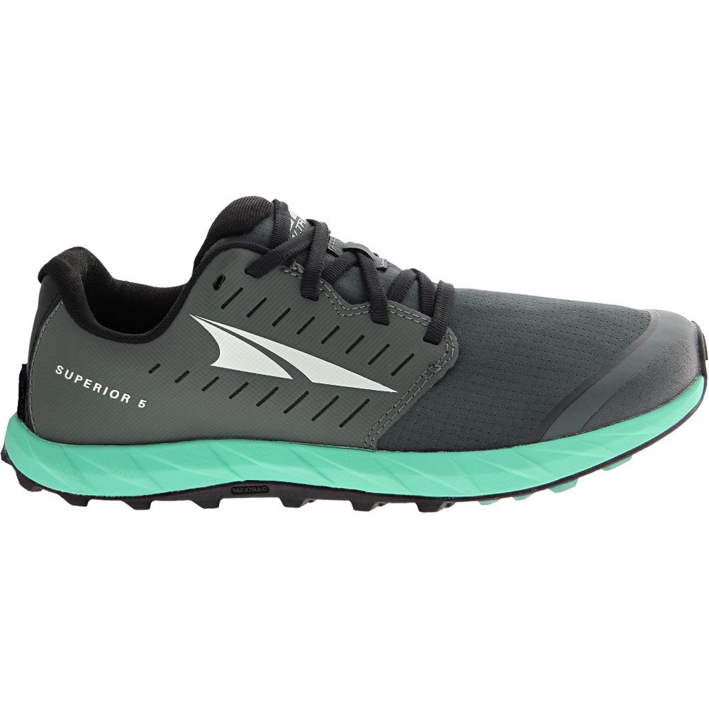 Altra Superior 5 Trail Running Shoes - Womens Dark Slate Side View
