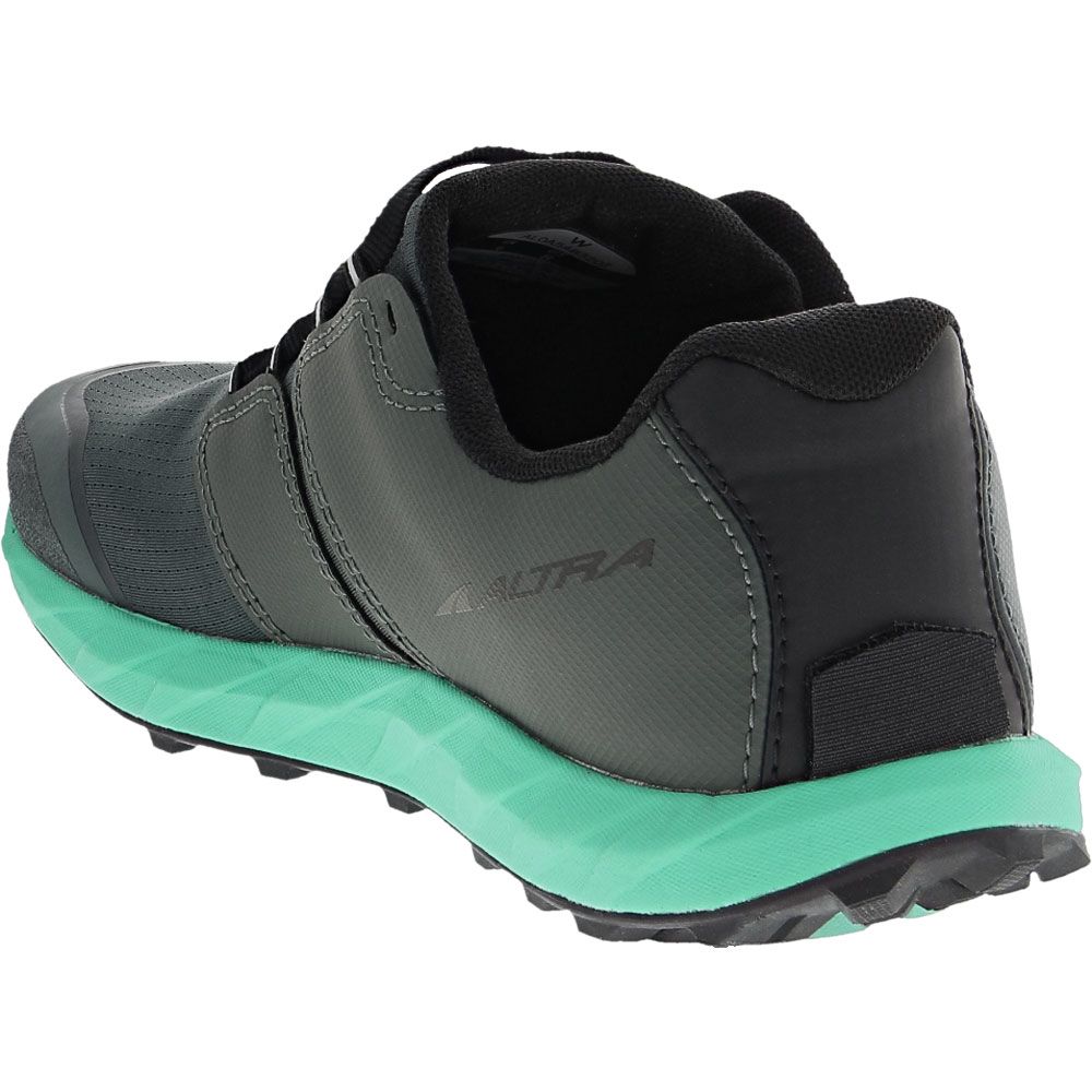 Altra Superior 5 Trail Running Shoes - Womens Dark Slate Back View