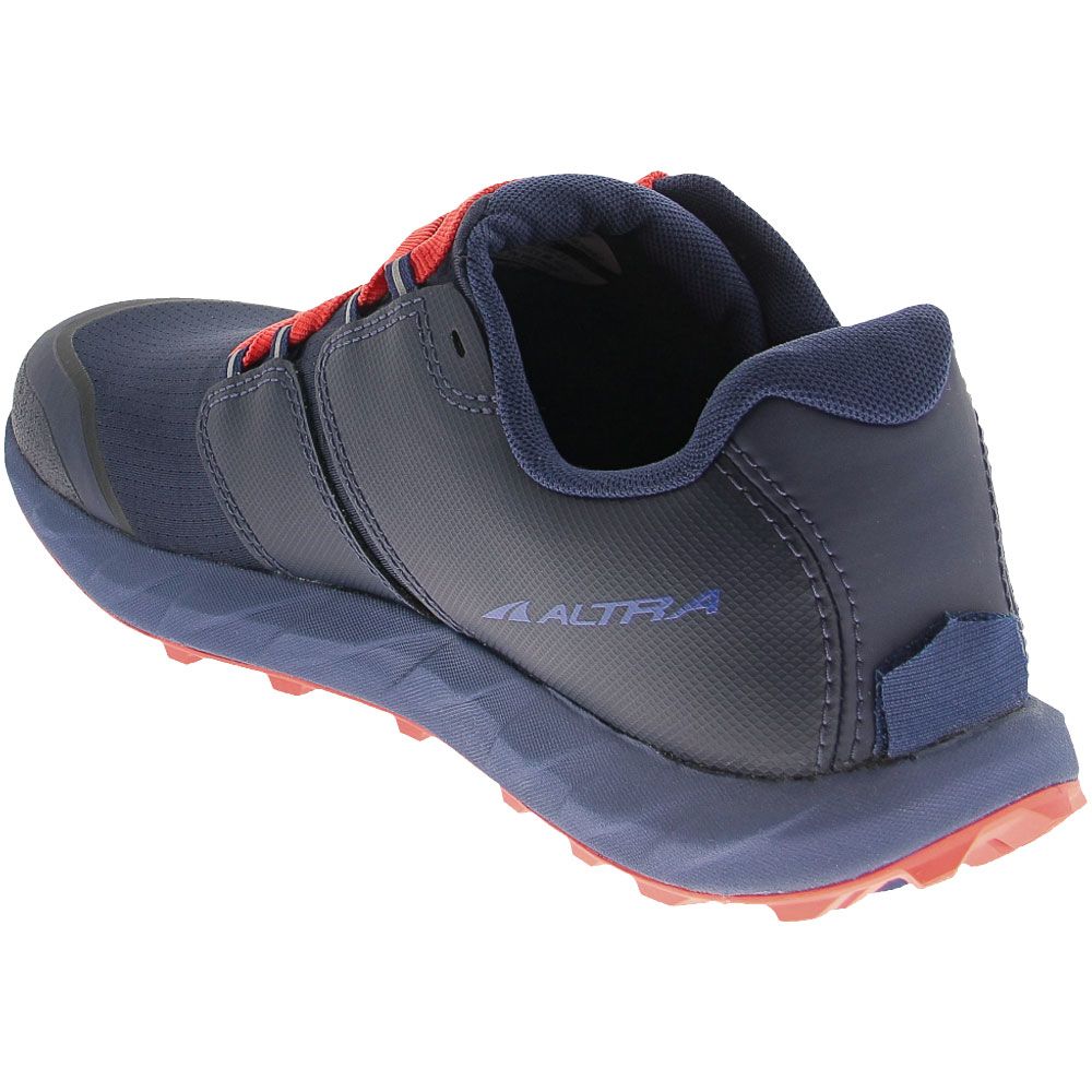 Altra Superior 5 Trail Running Shoes - Womens Dark Blue Back View