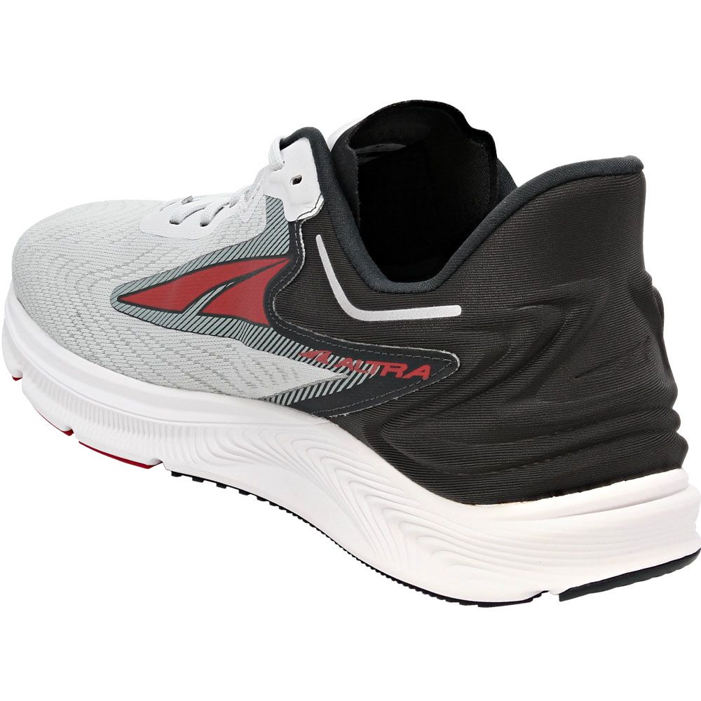 Altra Torin 6 Running Shoes - Mens Grey Red Back View