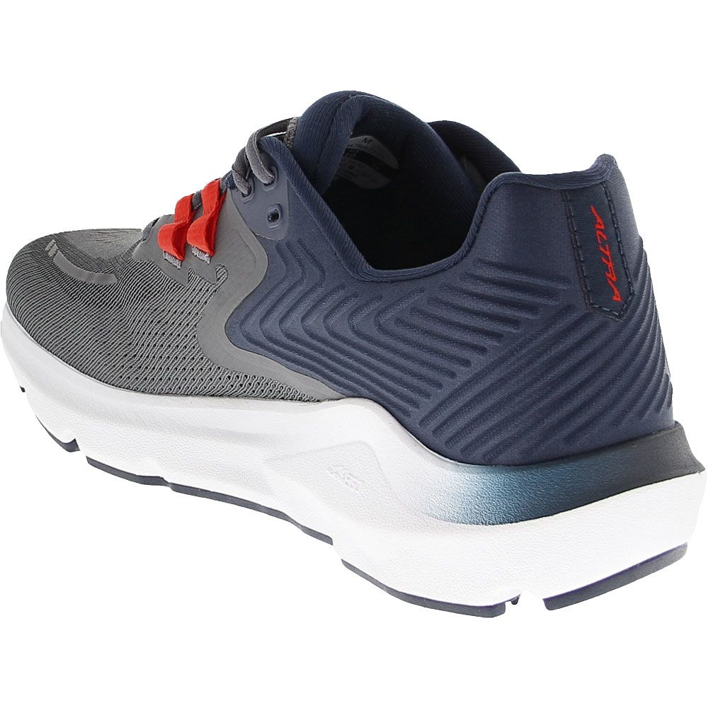 Altra Provision 7 Running Shoes - Mens Dark Grey Back View