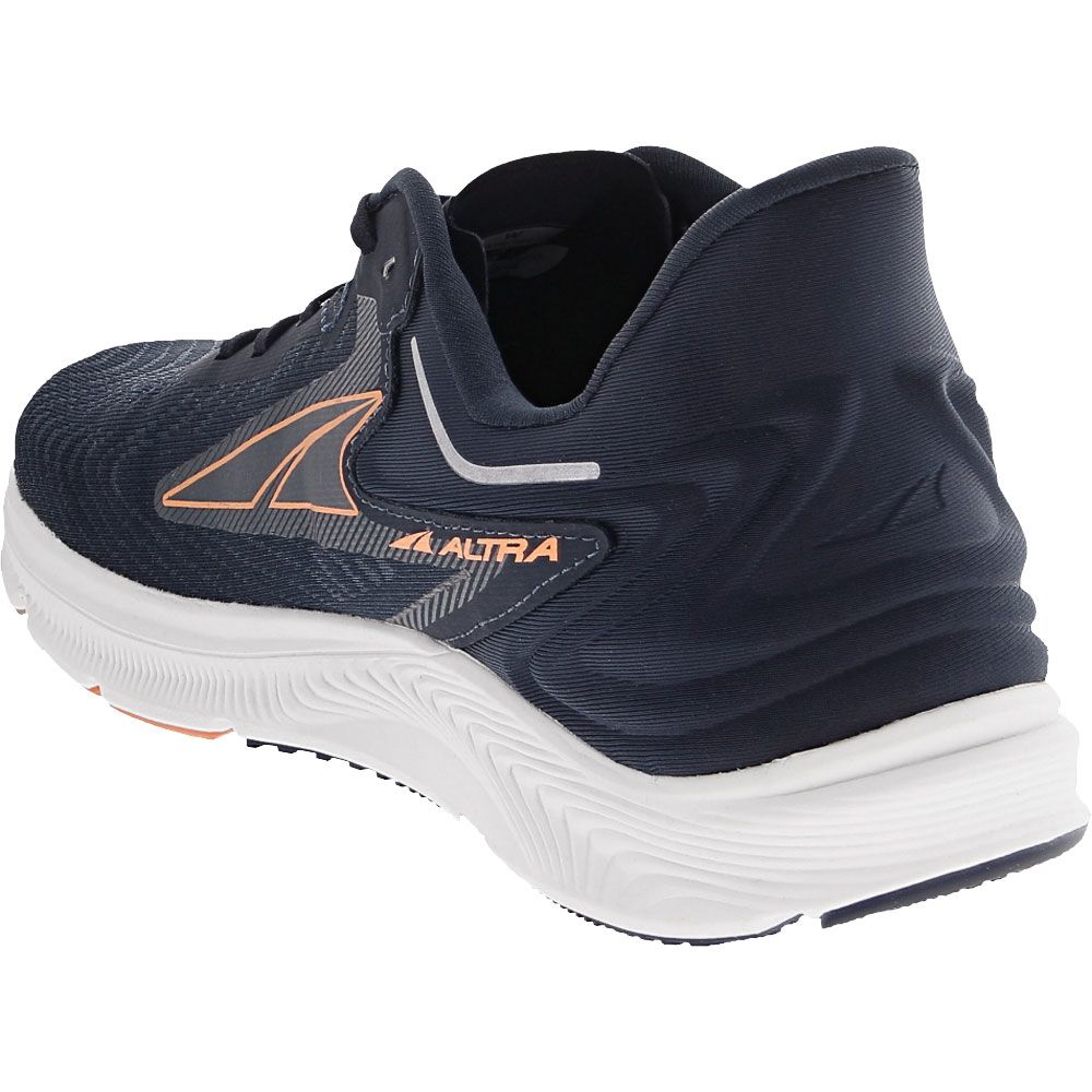 Altra Torin 6 Running Shoes - Womens Navy Coral Back View