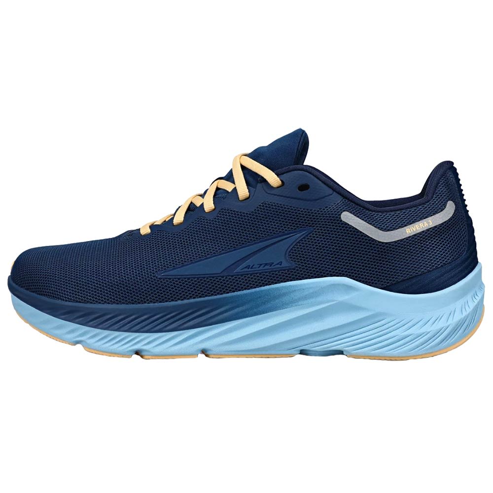Altra Rivera 3 Running Shoes - Womens Navy Back View