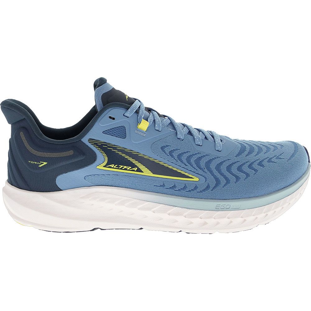 Altra Torin 7 Running Shoes - Mens Blue Side View