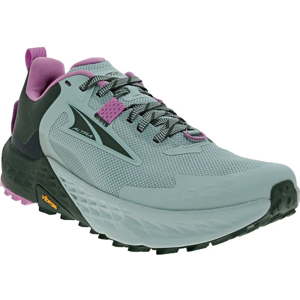 Altra Timp5 Trail Running Shoes - Womens Green Deep Forest
