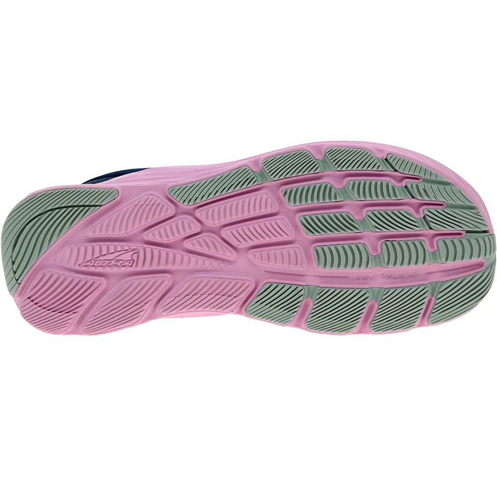 Altra Rivera 4 Running Shoes - Womens Navy Pink Sole View