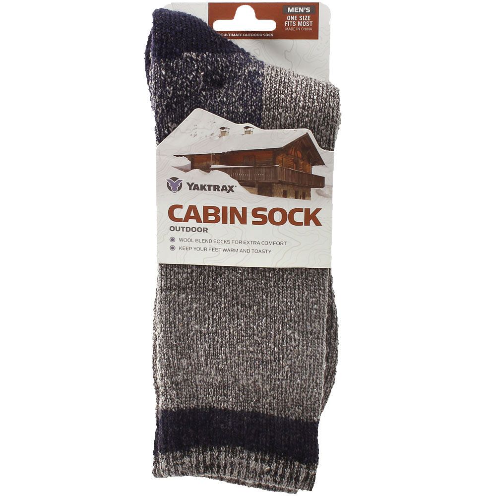 Implus Mens Cabin Socks Grey View 2