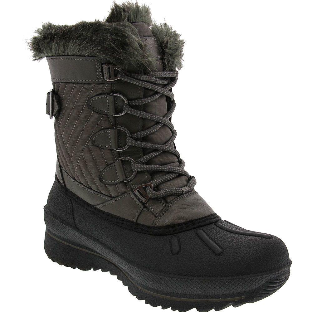 Absolute Canada Leah Winter Boots - Womens Charcoal