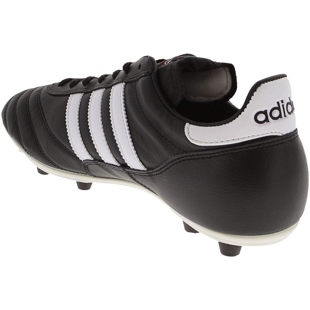 Adidas Copa Mundial Outdoor Soccer Cleats - Mens Black White Back View