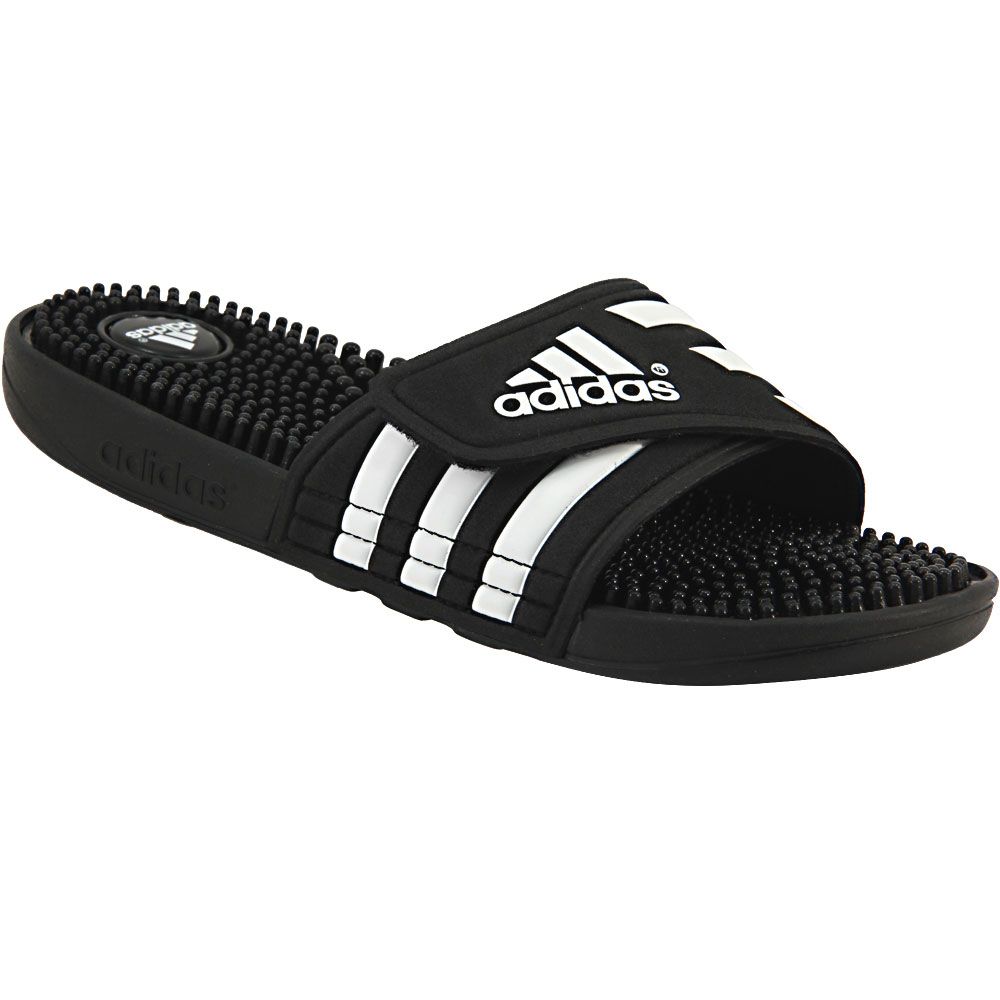 Adidas Adissage Slide Sandals - Womens Black White