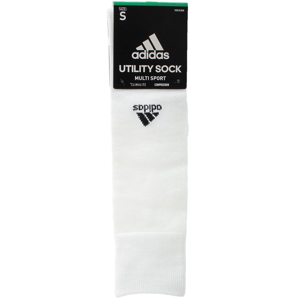 Adidas Util Otc Socks - Womens White Black Grey View 2