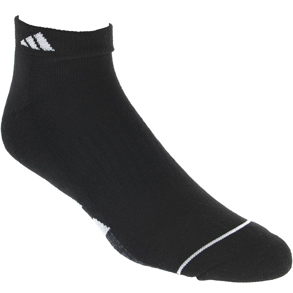 Adidas Cushioned 2 Lo Cut 3pk Socks Black White Onix