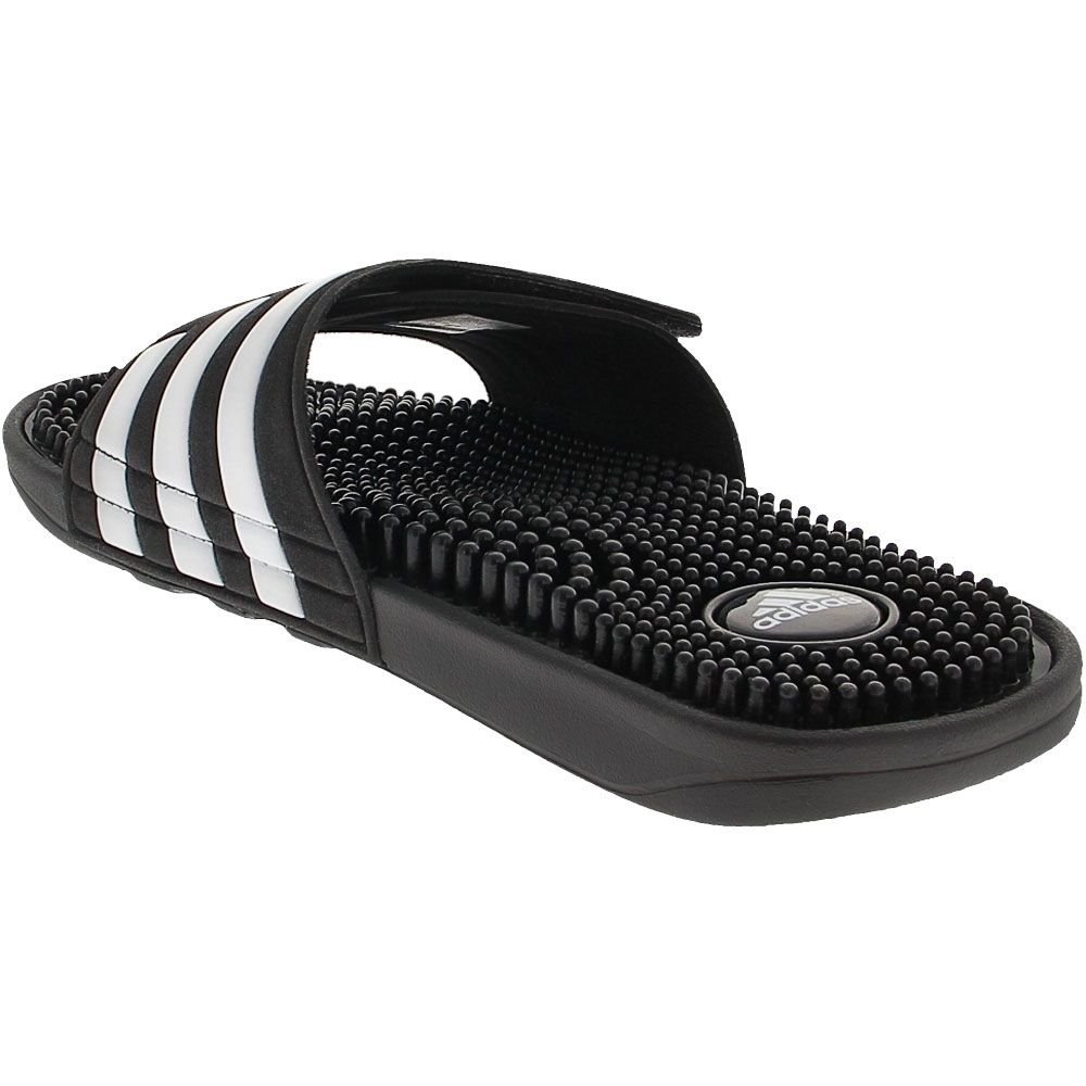 Adidas Adissage Slides Sandals - Boys | Girls Black White Back View
