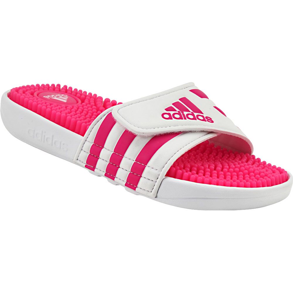 Adidas Adissage Slides Sandals - Boys | Girls White Pink