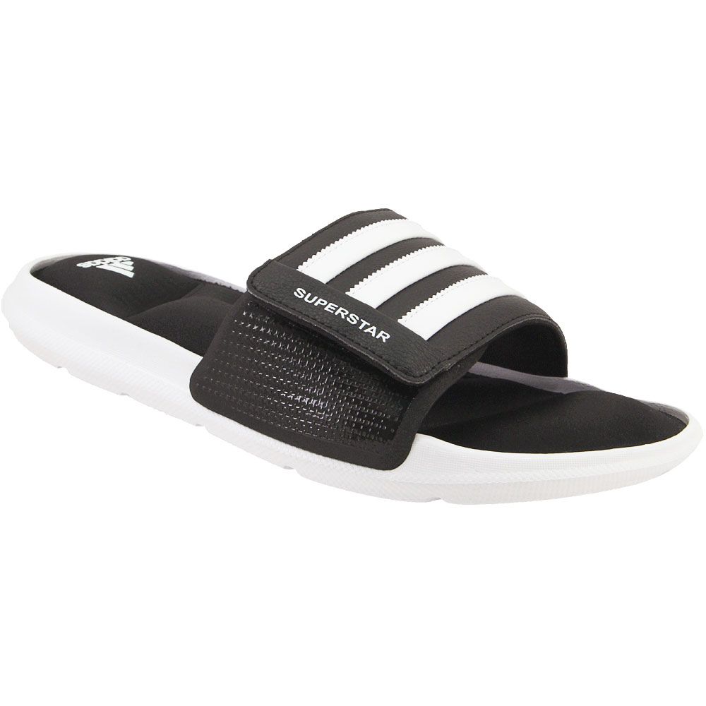 Adidas Superstar 5g Slide Sandals - Mens Black White