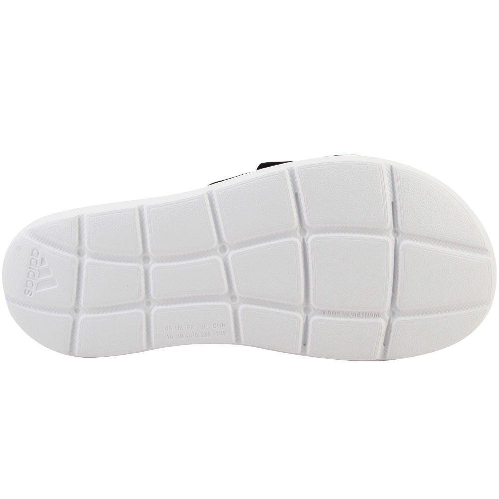 Adidas Superstar 5g Slide Sandals - Mens Black White Sole View