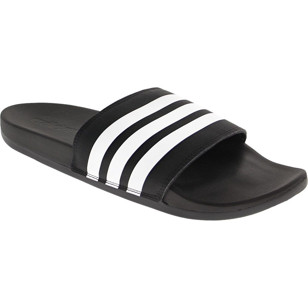 Adidas Adilette Comforted Slide Sandals - Mens Black White