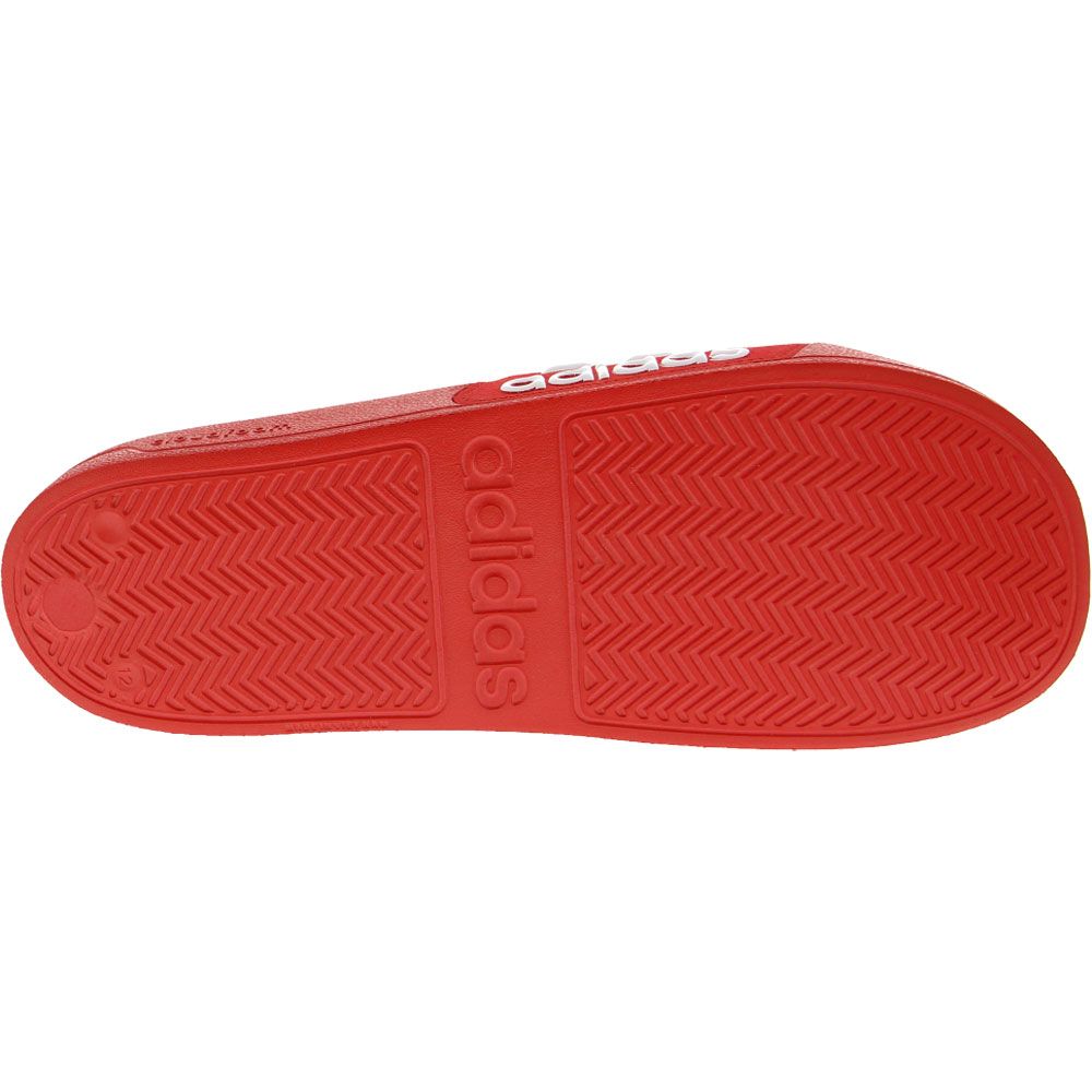 Adidas Adilette Shower Water Sandals - Mens Red Sole View