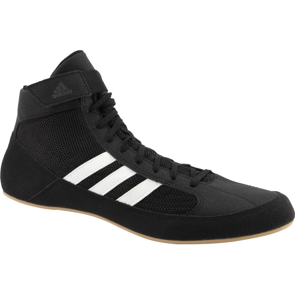 Adidas Hvc 2 Wrestling Shoes - Mens Black White
