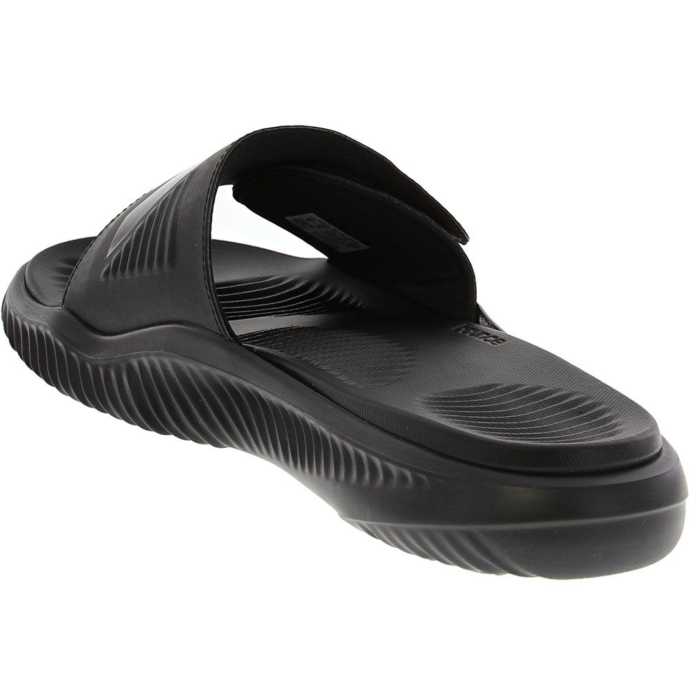Adidas Alphabounce Slide Sandals - Mens Black Back View