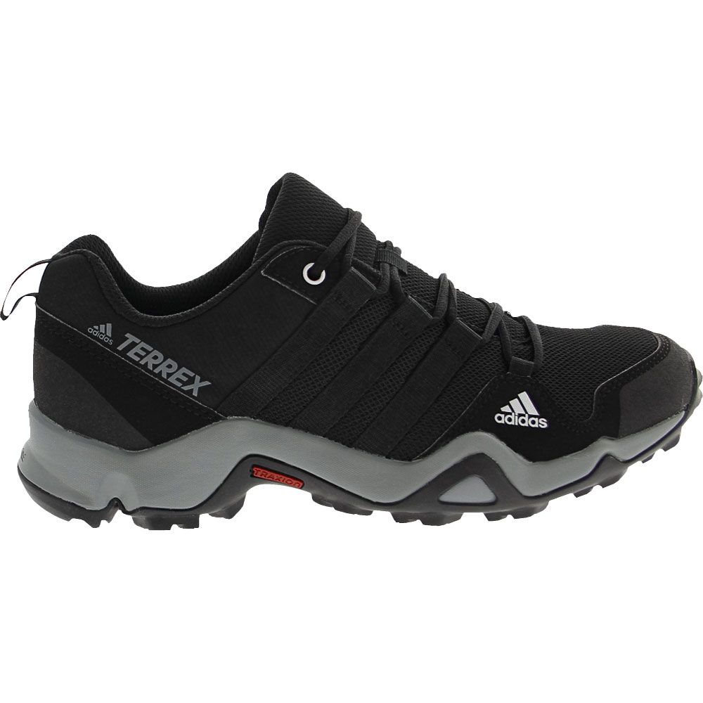 Adidas Terrex Ax2r K Hiking - Boys Black Grey Side View