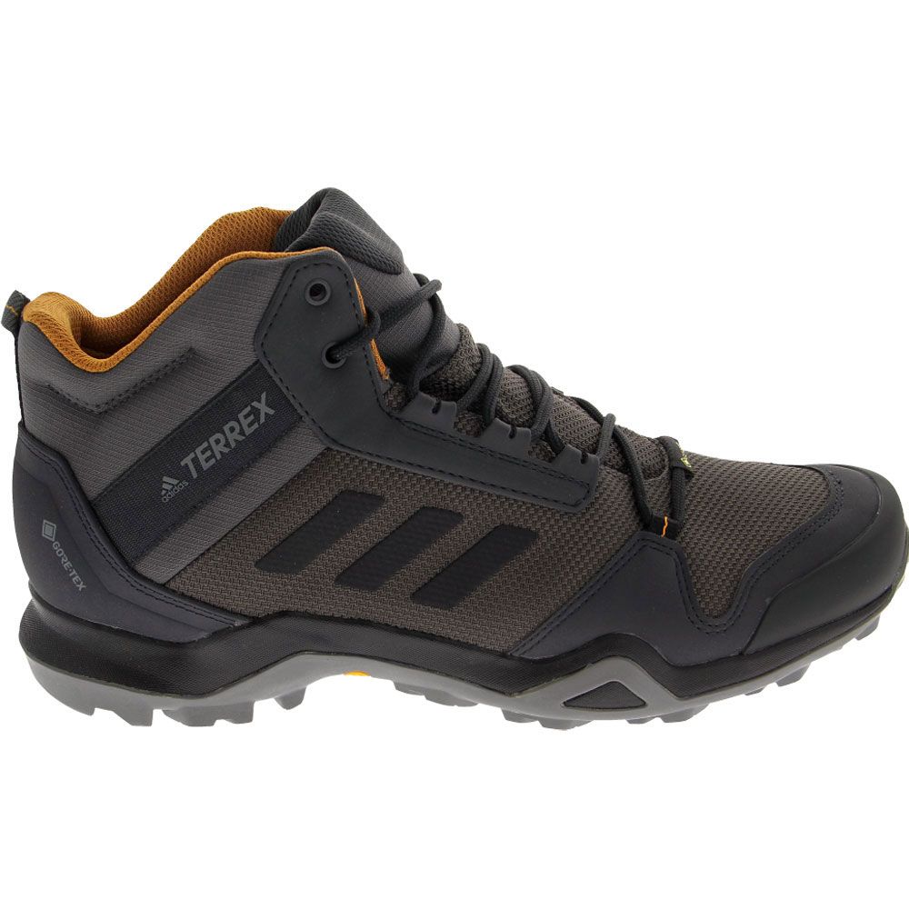 Adidas Terrex Ax3 Mid Gtx Hiking Boots - Mens Grey Black
