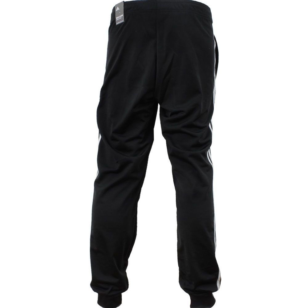 Adidas Essential 3s Tricot Pants Black White View 2