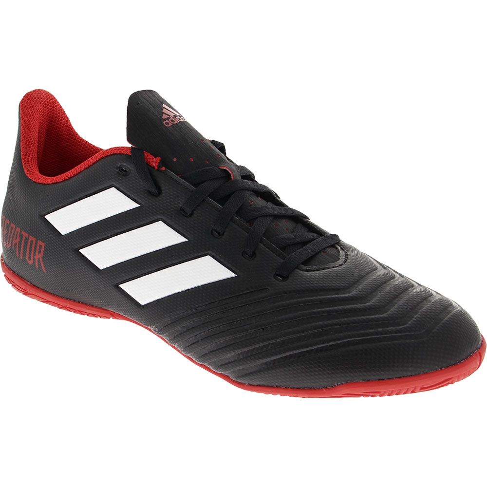 Adidas Predator Tango 18 4 In Indoor Soccer Shoes - Mens Black Red