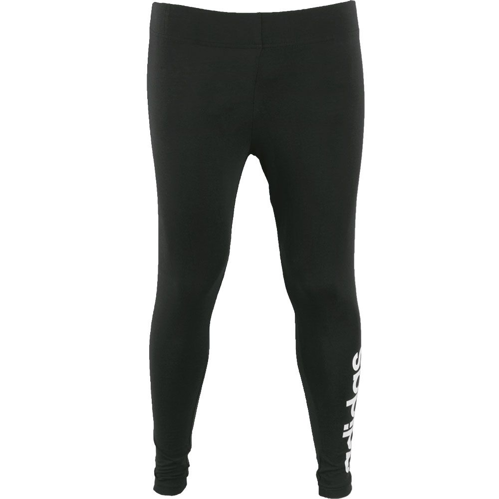 Adidas W E Linear Tight Pants - Womens Black White