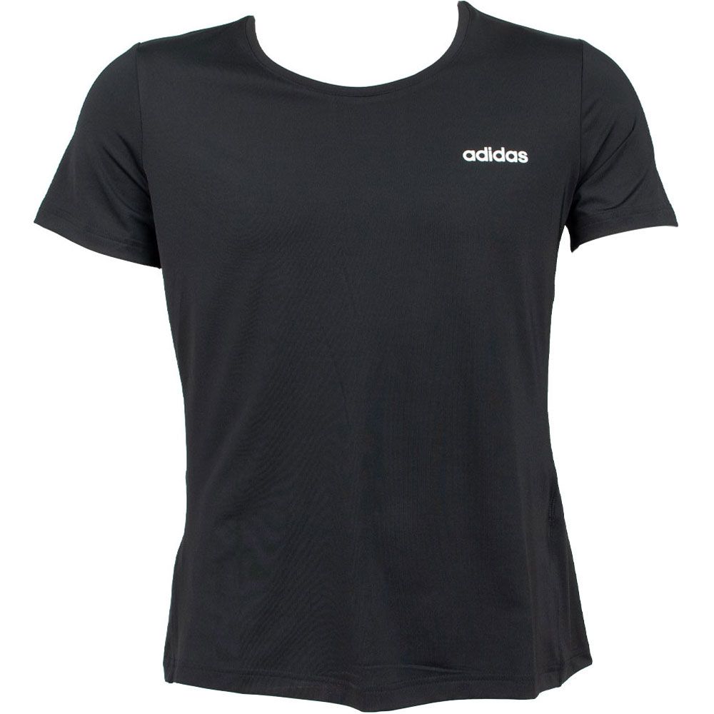 Adidas D2m Solid T Shirts - Womens Black