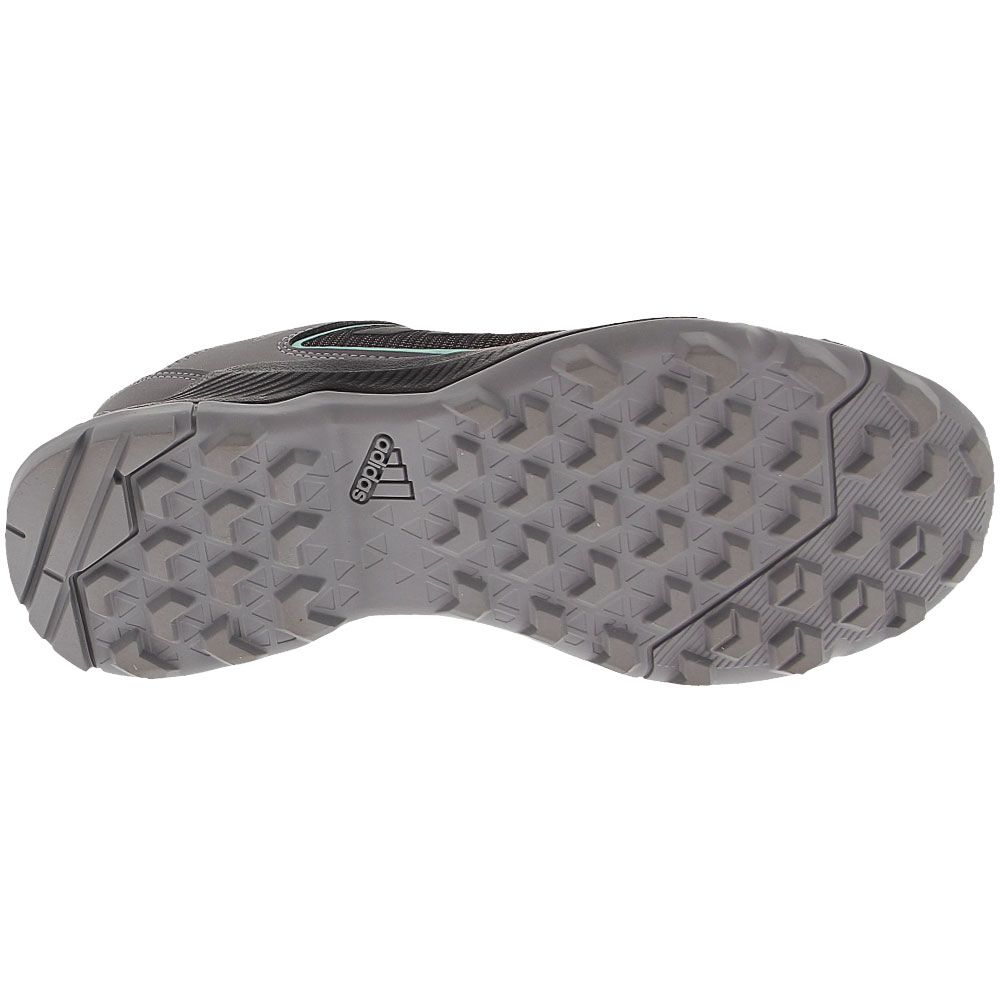 Adidas Terrex Hiker Hiking Shoes - Womens Black Grey Sole View