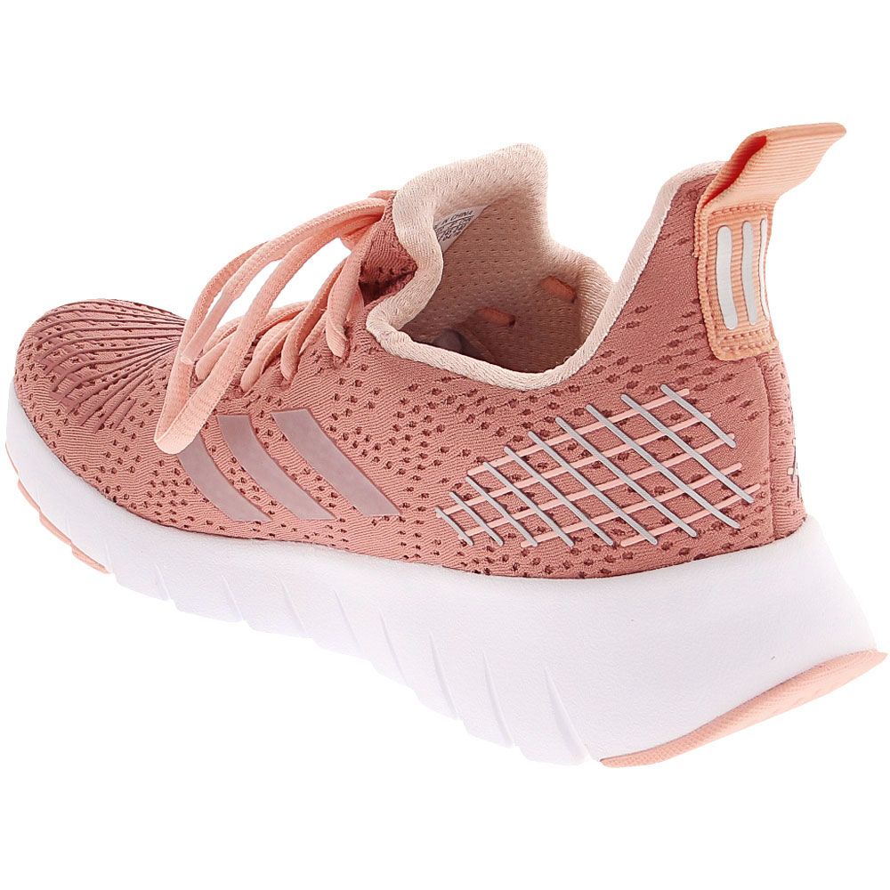 Adidas Asweego Running Shoes - Womens Raw Pink Back View