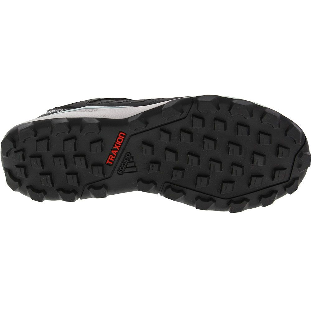 Adidas Terrex Agravic Trgtx Trail Running Shoes - Womens Black Black Black Sole View