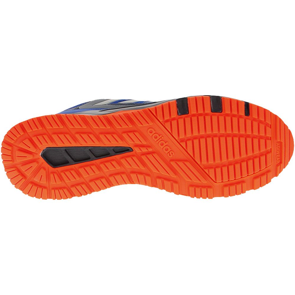 Adidas Rockadia 3 Trail Running Shoes - Mens Royal Blue Orange Grey Sole View