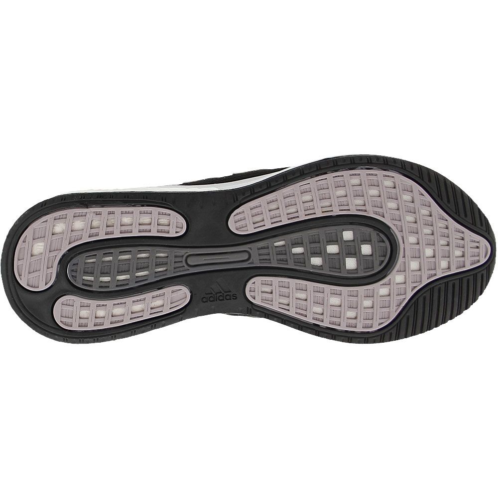 Adidas Supernova Running Shoes - Womens Black Grey Sole View