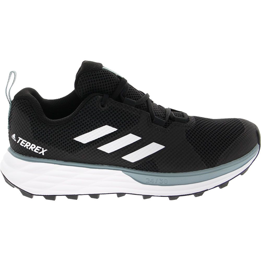 Adidas Terrex Two Trail Running Shoes - Womens Black White