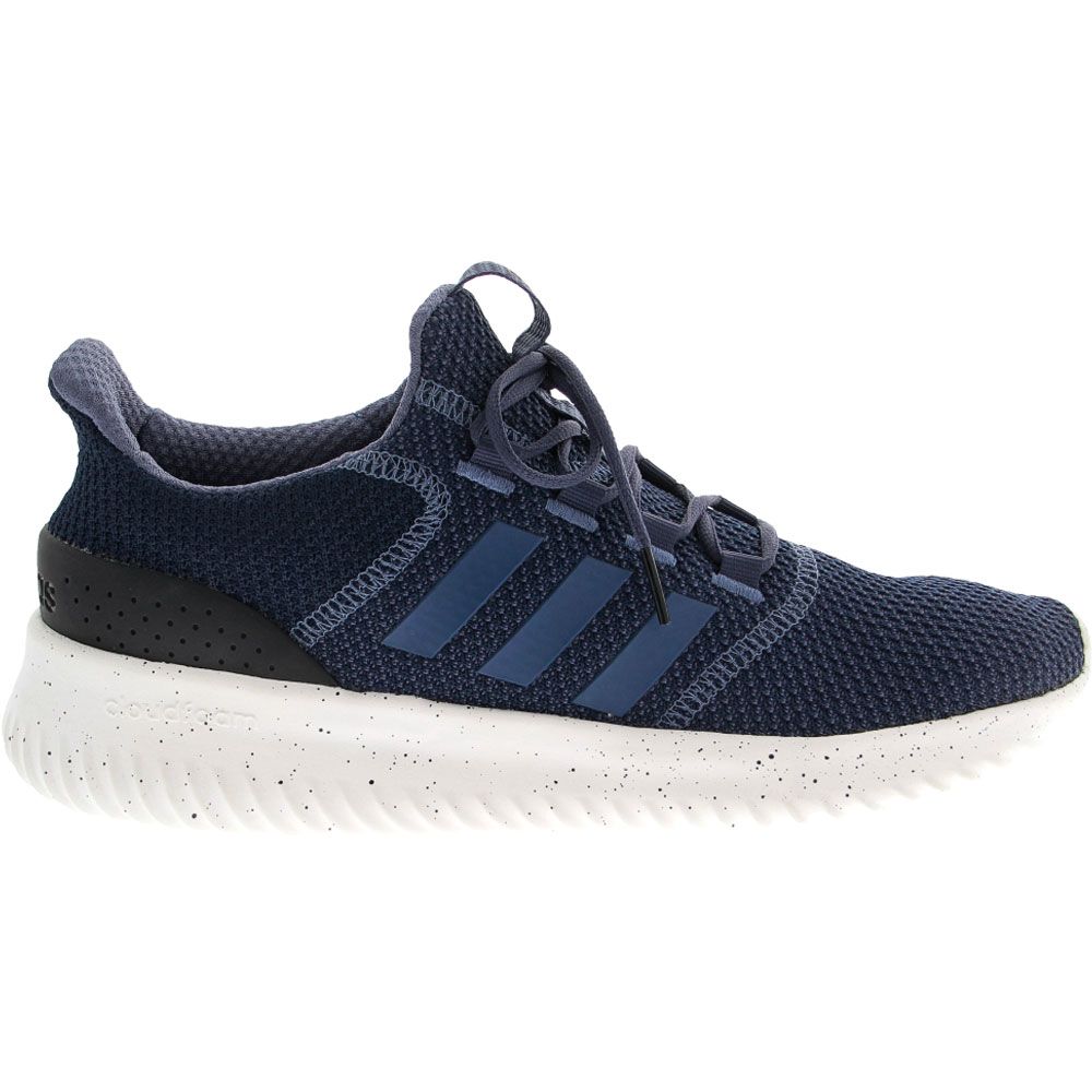 Adidas Cloudfoam Ultimate Running Shoes - Mens Blue Side View