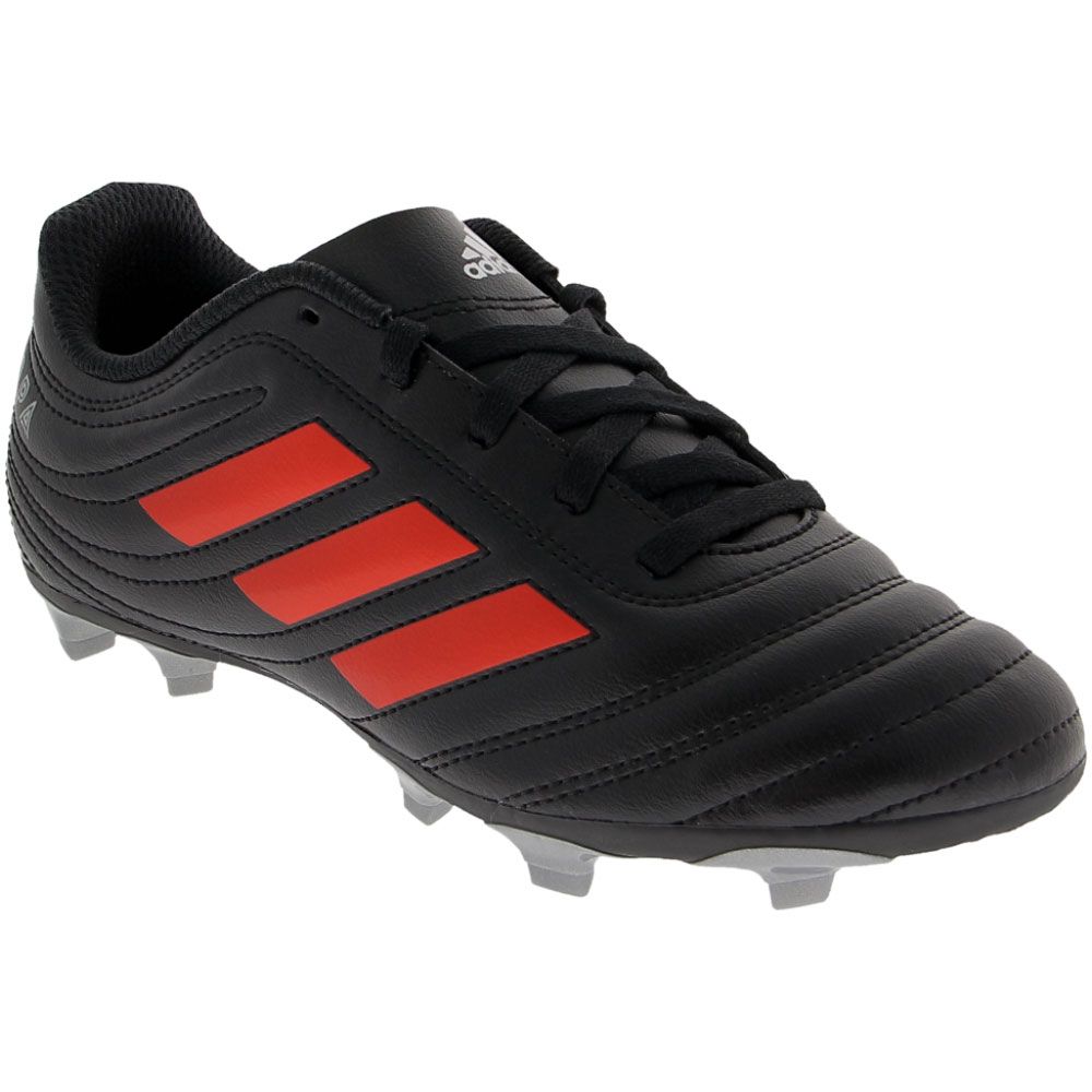 Adidas Copa 19 4 FG Jr Outdoor Soccer Cleats - Boys Black Red White