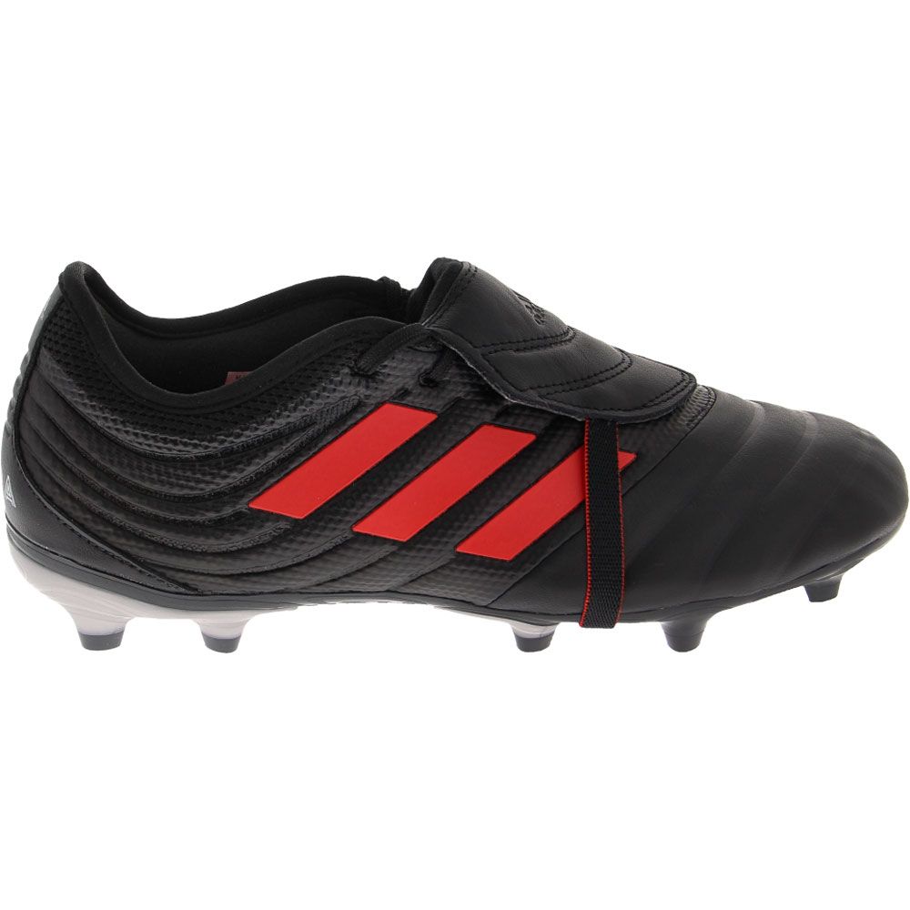 Adidas Copa Gloro 19 2 FG Outdoor Soccer Cleats - Mens Black White Coral Side View