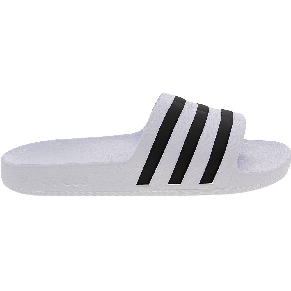 Adidas Lette Aqua Slide Sandal - Mens White Black