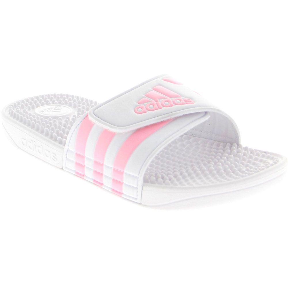 Adidas Adissage K Slide Sandals - Boys | Girls White Pink