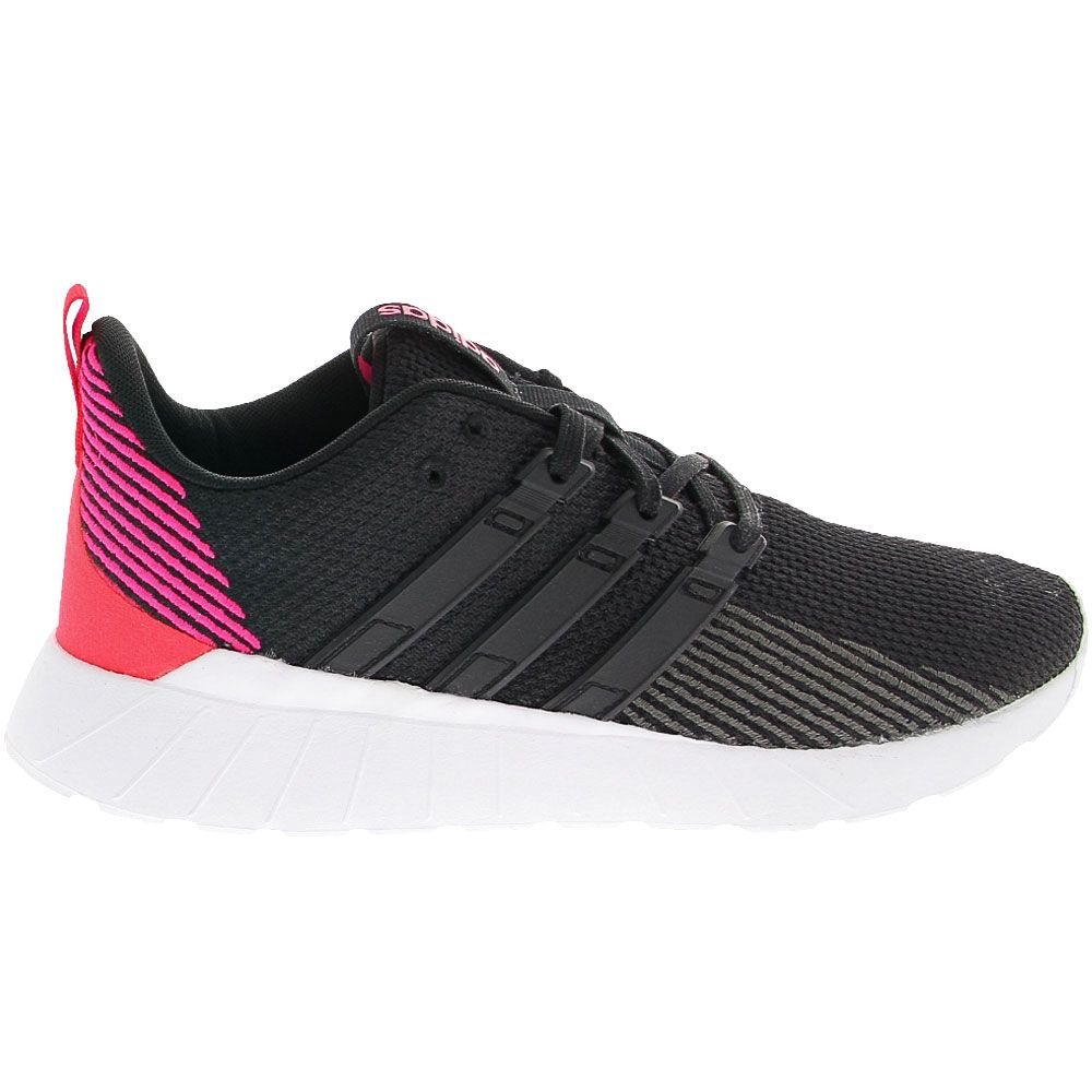 Adidas Questar Flow Running Shoes - Womens Black Black Red
