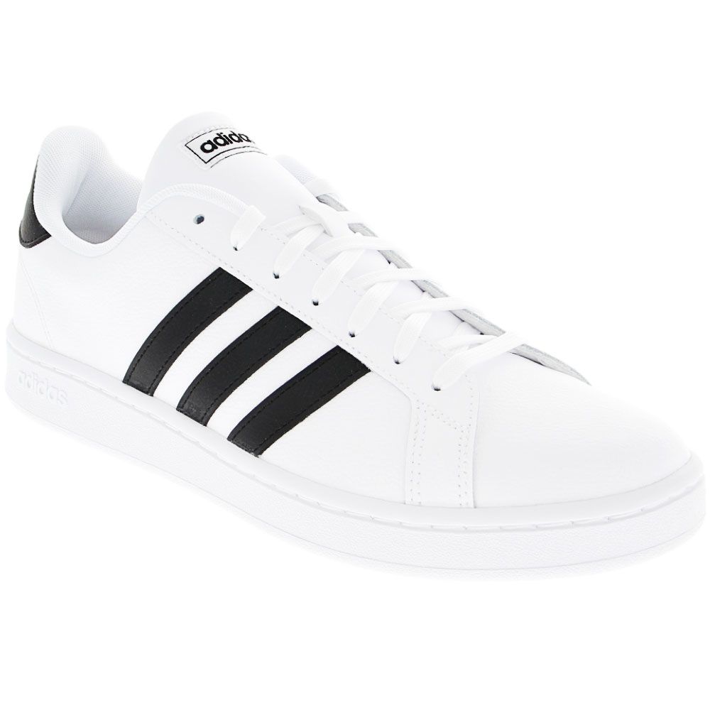 Adidas Grand Court Lifestyle Shoes - Mens White Black
