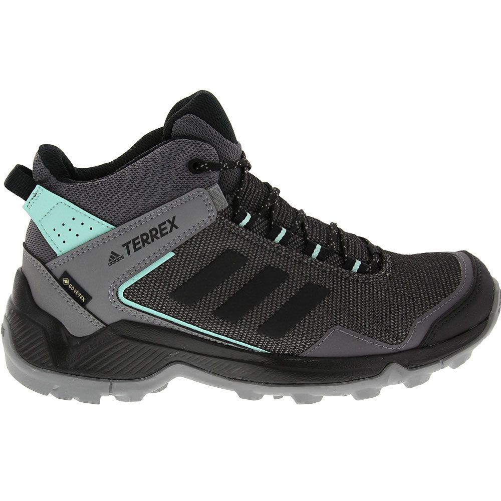 Adidas Terrex Eastrail Mid Hiking Boots - Womens Grey Side View