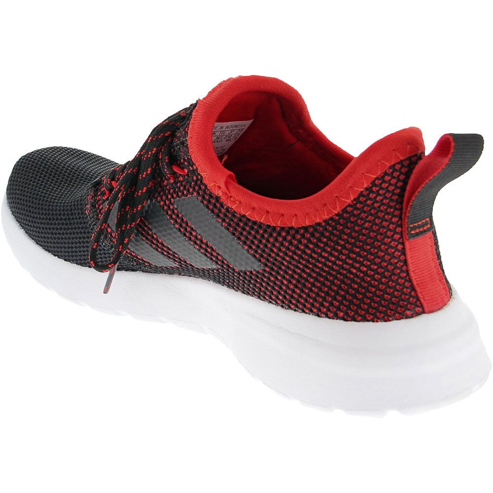 Adidas Lite Racer RBN K Running Shoes - Boys Black Red Back View