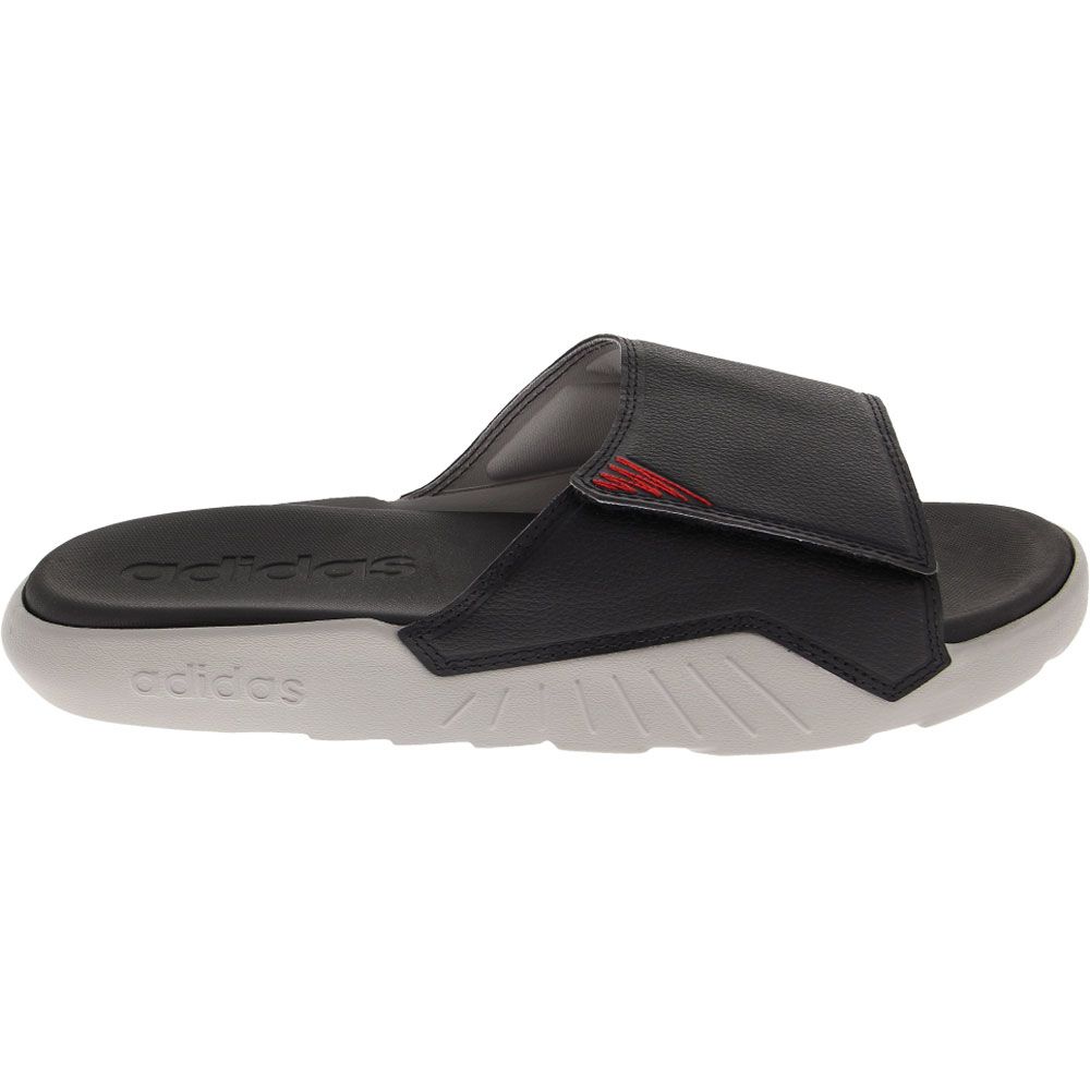 Adidas Questar Slide Slide Sandals - Mens Black Side View