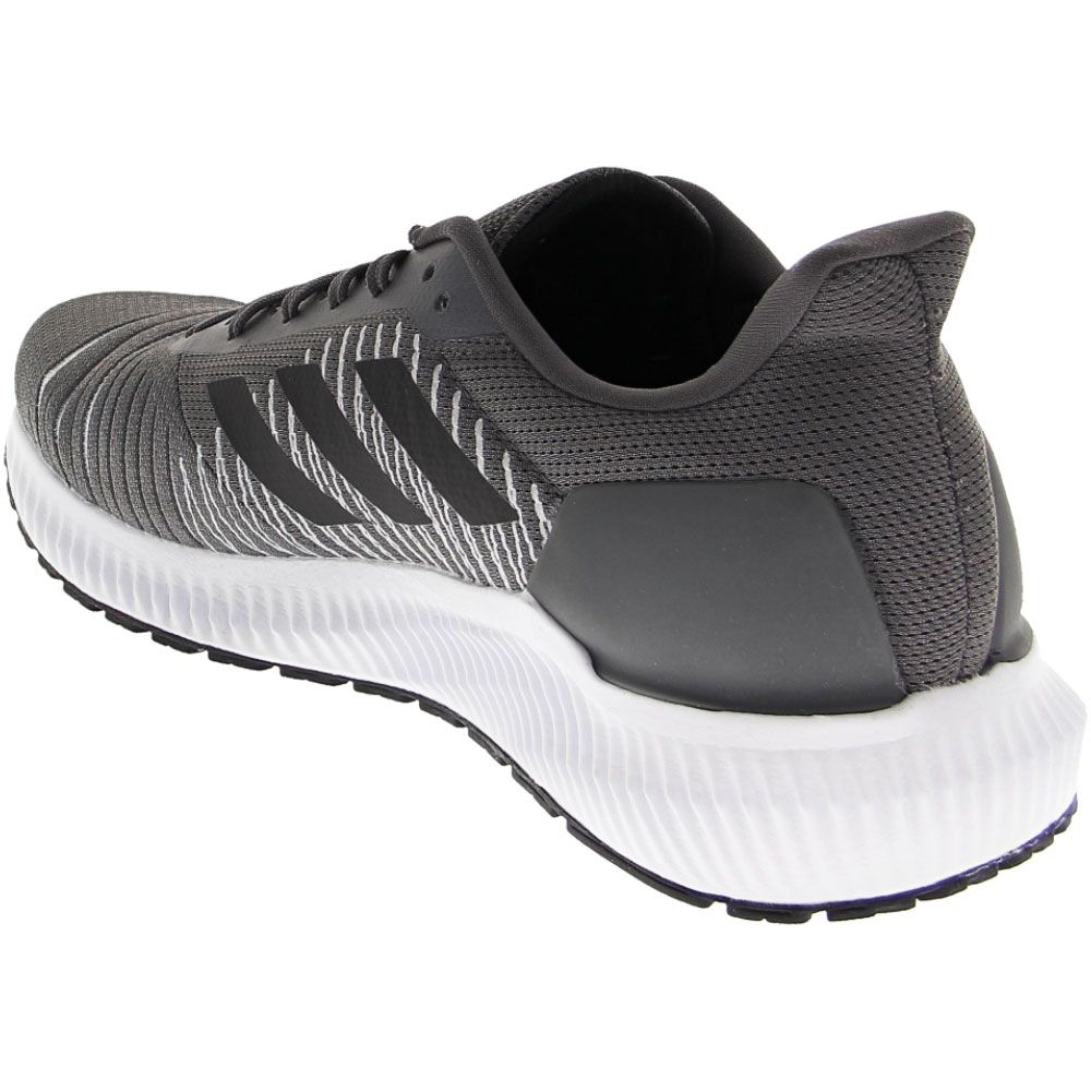 Adidas Solar Ride Running Shoes - Mens Grey Back View