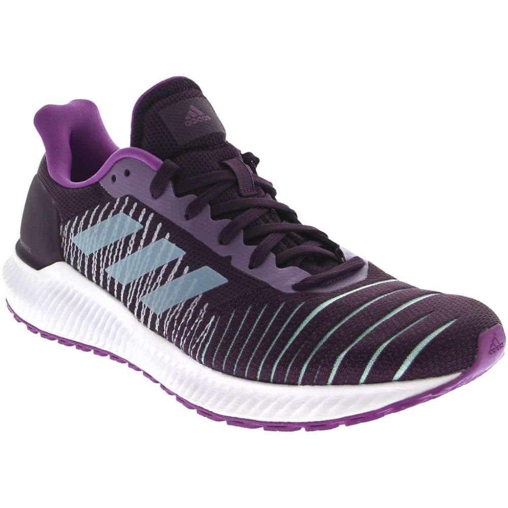 Adidas Solar Ride Running Shoes - Womens Purple Teal